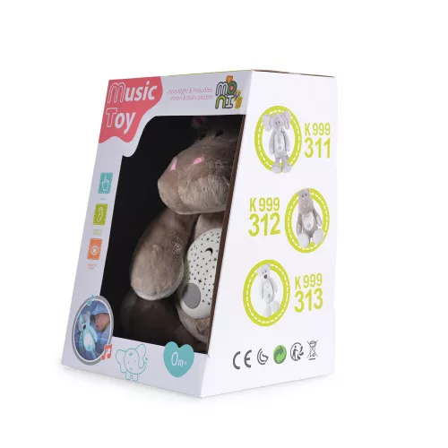 Moni Toys Lamp éjjeli lámpa viziló plüss projector