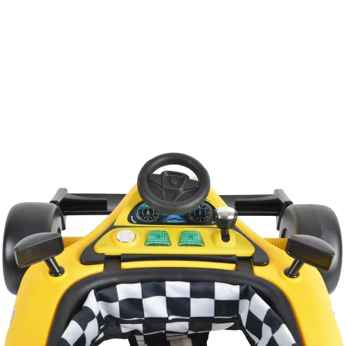 Cangaroo Daytona Babytrage 2-in-1 mit Vibrationsfunktion, gelb