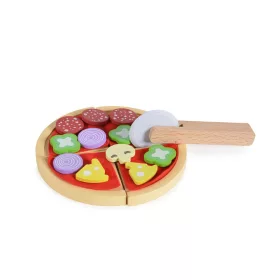 TOY Holzpizza-Set, 22-teilig