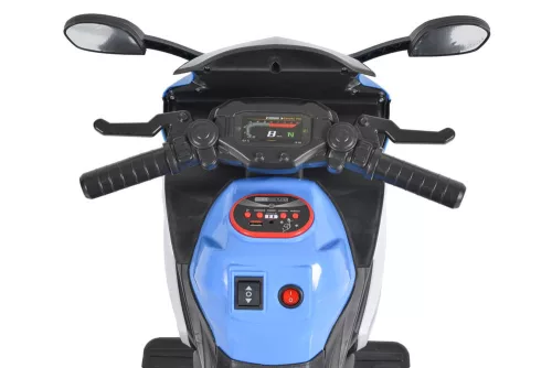 MONI BO uragan električni motocikl s 3 kotača, 6V, PLAVI