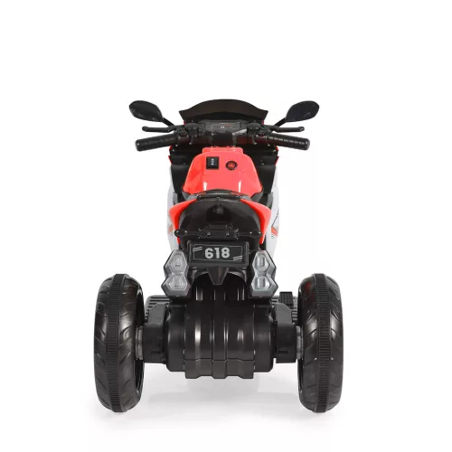 MONI BO Hurricane Elektromotorrad, 3 Räder, 6V, Rot