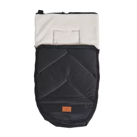   Cangaroo Luxe Kinderwagen-Fußsack 42x80 cm mit Tragegurt, schwarz