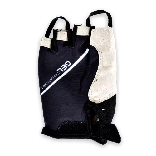 Radhandschuhe aus Lycra, Größe M, Schwarz