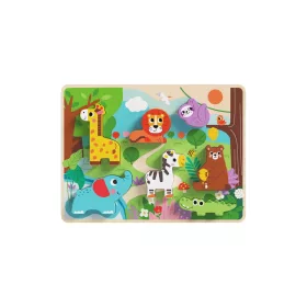 TOOKY Holzpuzzle Wildtier 8 dbos