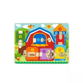 Tooky Toy Steckbrett aus Holz TK044