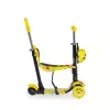 MONI Lollipop-Roller mit Sitz, Marienkäfergelb