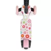 MONI Lollipop Roller mit Sitz, Marienkäferrosa