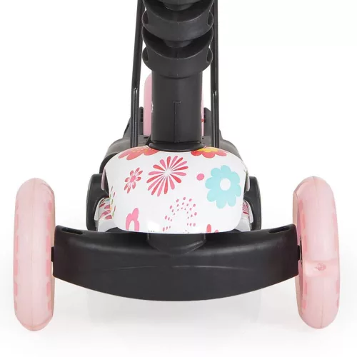 MONI Lollipop Roller mit Sitz, Marienkäferrosa