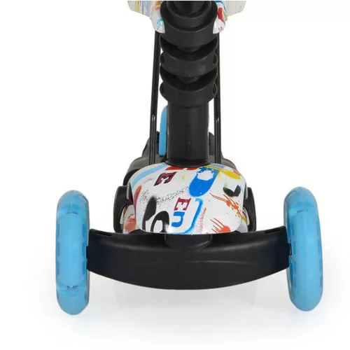 MONI Lollipop-Roller mit Sitz, Marienkäferblau