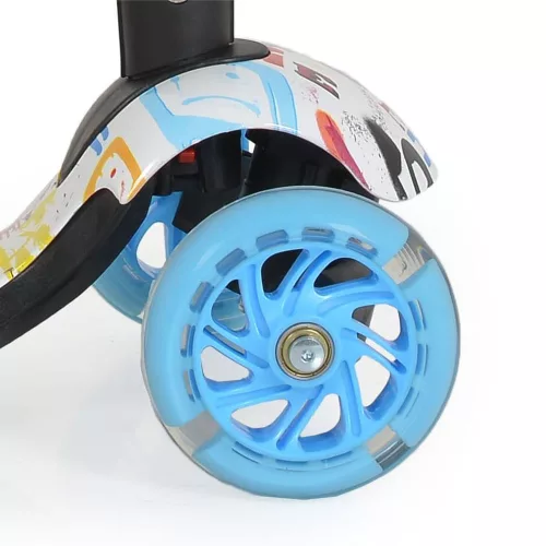 MONI Lollipop-Roller mit Sitz, Marienkäferblau