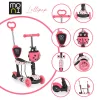 MONI Lollipop-Roller mit Sitz, Marienkäferrot