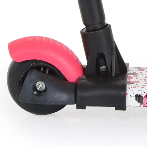 MONI Lollipop-Roller mit Sitz, Marienkäferrot