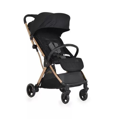 Cangaroo Easy Fold Kinderwagen, einfach zusammenklappbar, limitierte Auflage, schwarz