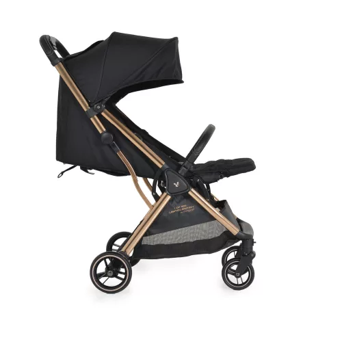 Cangaroo Easy Fold Kinderwagen, einfach zusammenklappbar, limitierte Auflage, schwarz