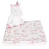 Cangaroo Takaró 90x75cm unikornis plüss pink