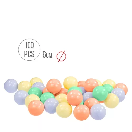 MOCHTOYS 300 dbos labda zsákban PASZTELL