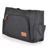 Cangaroo Keily Umstandstasche für Kinderwagen, SCHWARZ