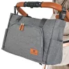 Cangaroo Keily Umstandstasche für Kinderwagen GRAU