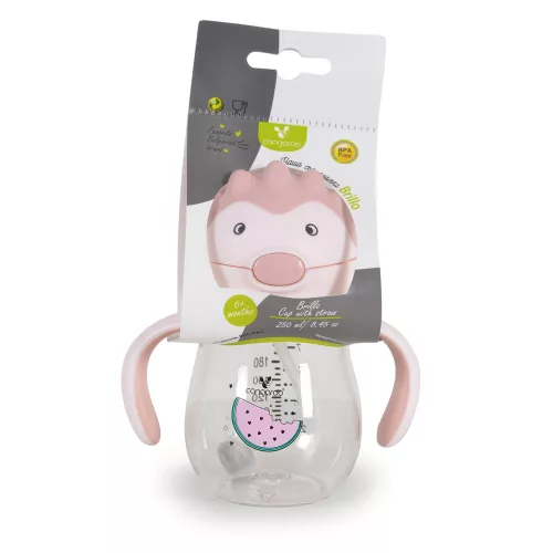 Pohár BRILLO 250ml RUŽOVÝ