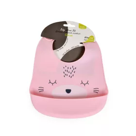 Cangaroo Oscar Silikon-Lätzchen rosa