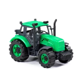 Polesie Toys 91222 Schwungrad-Rückziehtraktor GRÜN