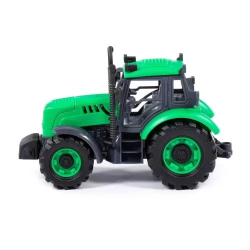 Polesie Toys 91222 Schwungrad-Rückziehtraktor GRÜN