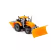 Polesie Toys 91772 Schwungrad, Schneeschaufel-Traktor GELB