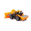Polesie Toys 91772 Schwungrad, Schneeschaufel-Traktor GELB