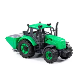POLESIE Toys Traktor-Sämaschine GRÜN