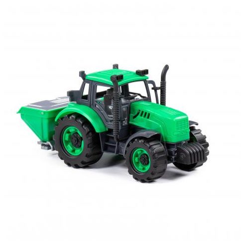 POLESIE Toys Traktor vetőgép ZÖLD