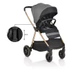 Cangaroo Hydra 2in1 babakocsi szürke