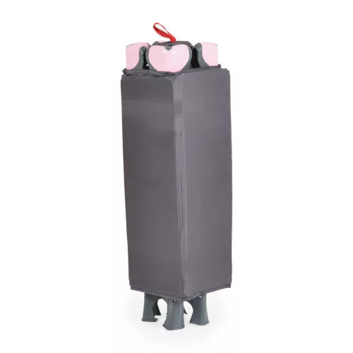 MONI Tommy összecsukható utazóágy 2 szintes, kibújós pink