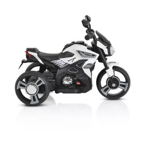 MONI BO Colombo motocikl s 3 kotača 12V BIJELI