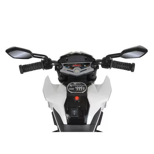 MONI BO Colombo motocikl s 3 kotača 12V BIJELI