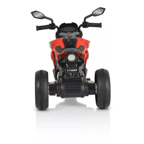 MONI BO Colombo motocikl s 3 kotača 12V CRVENI