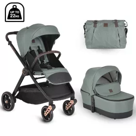 Cangaroo Macan 2in1 Kinderwagen grün