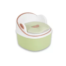  RUM BABA 2-in-1-Toilettenaufsatz mit Silikonsitz, Silikon-Sitz, GRÜN
