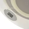 Skladacia vaňa TERRA s digitálnym teplomerom SIVÁ