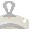 Skladacia vaňa TERRA s digitálnym teplomerom SIVÁ