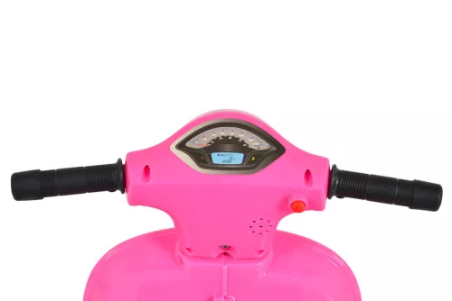BO VESPA električni skuter GTS Super Sport 6V RUŽIČASTI