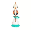 HOLA Spielzeug für Hochstuhl 2-in-1 Kauspielzeug BEIGE HASE