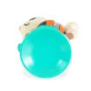 HOLA Spielzeug für Hochstuhl 2-in-1 Kauspielzeug BEIGE HASE