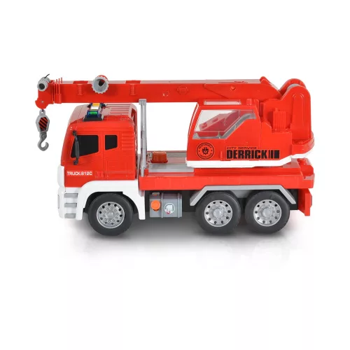Spielzeugauto Kranwagen 1:12 ROT