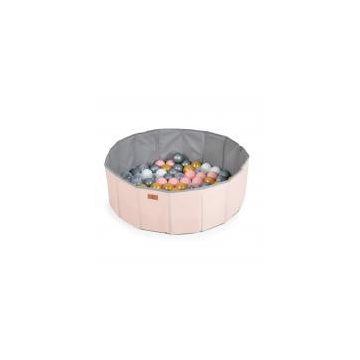 LABDAMEDENCE összecsukható 80cm +90db 7cms labda PINK