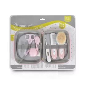 Cangaroo Hygiene Schere-Kamm-Set groß rosa
