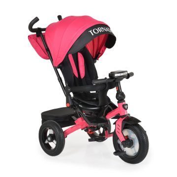   BYOX Tornado szülőkaros tricikli 25kg ig 360f forgatható pink