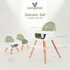 GELATO Holzhochstuhl 2in1, neuwertig