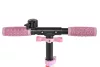 MIRACLE-Rolle aus Aluminium, 2 Räder, bis 50 kg, PINK