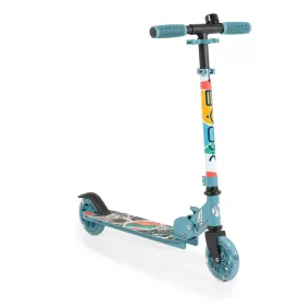 MIRACLE Scooter aus Aluminium, 2 Räder, bis 50 kg, BLAU