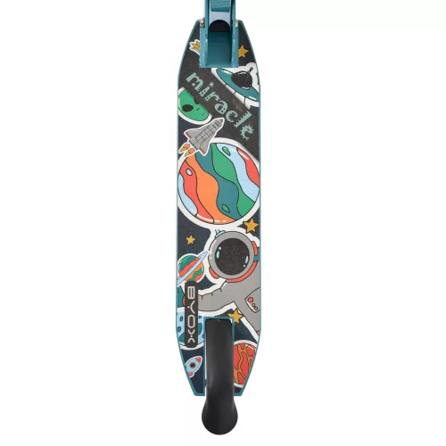 MIRACLE Scooter aus Aluminium, 2 Räder, bis 50 kg, BLAU